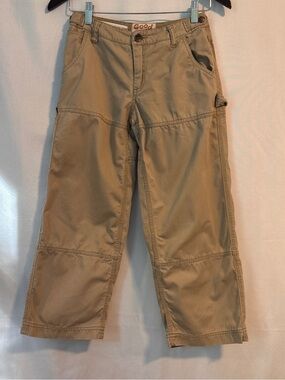 Life Is Good Kids Khaki Utility Cargo Pants ~ Sz 10L